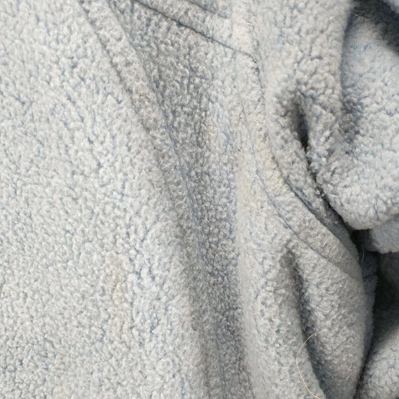 Columbia Interchange Women's Fleece Jacket Blue Medium Logo Front Zip - Picture 12 of 16